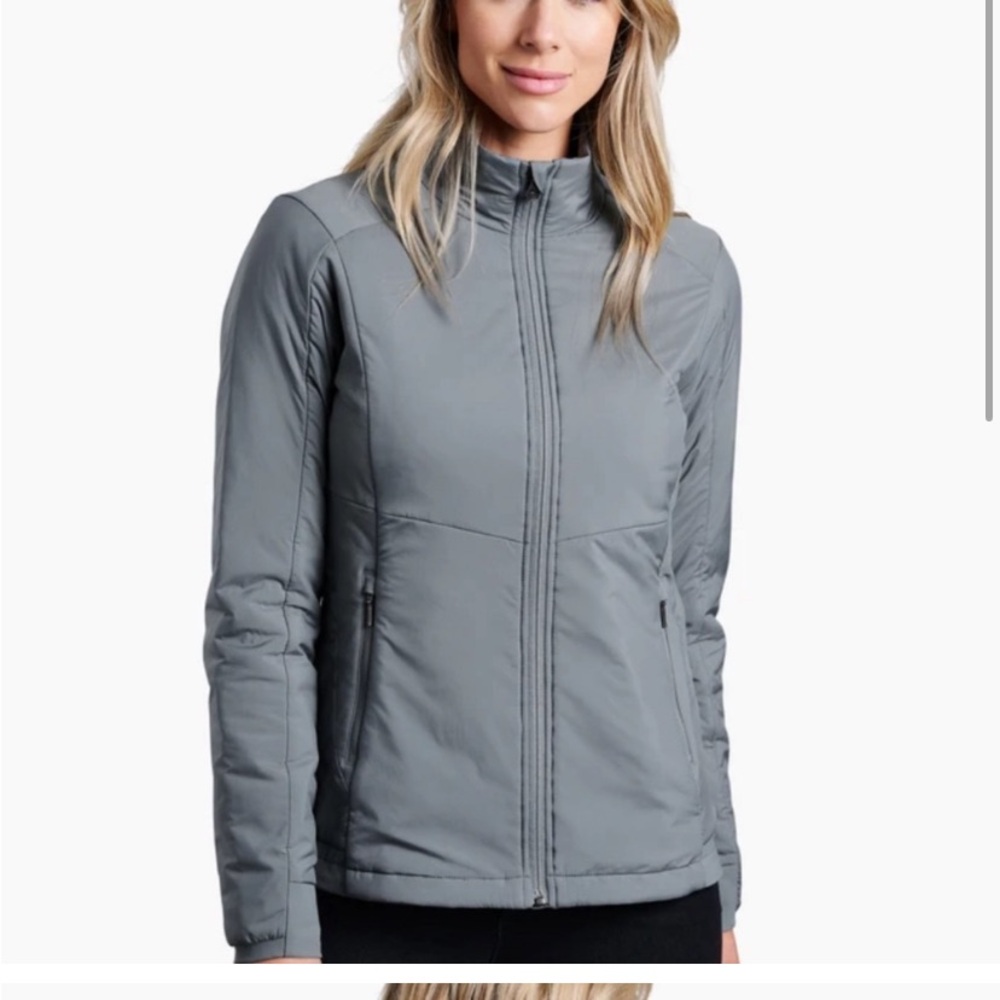 Kuhl Aktivator Projekt Full Zip Jacket in Grey - Picture 1 of 9